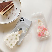 iPhoneケース スマートフォンケース スマホカバー 花 フラワー 女の子 ドレス 透明 クリア 背面保護 可愛い おしゃれ iPhone13 Pro ProMax 12 mini 11 X XS XR XSMax 8Plus 8 7Plus 7 SE 傷防止 汚れ防止 アイフォン アイフォーン スマートフォンアクセサリー