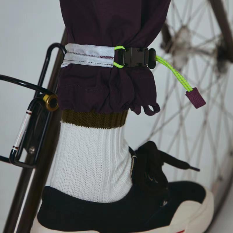 2本セット 裾止めバンド 自転車用 反射 巻き込み防止 ズボン止め 商品画像2