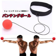 パンチングボール ボクシング 練習用具 トレーニング 格闘技 パンチ練習 ストレス発散 動体視力 反射神経 コンパクト 軽量