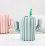 ペンホルダー ペン立て 鉛筆立て 子ども 文房具 事務用品 整理用品 机上収納 サボテン 仙人掌 かわいい お洒落 ユニーク 鉛筆 ペン ボールペン 定規 はさみ