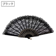 扇子 せんす レディース 女性用 和装小物 花柄 レース 透け感 おしゃれ かわいい 上品 フェミニン エレガント 着物 浴衣 お祭り 花火 洋装 レトロ エスニック イベント コスプレ ギフト プレゼント 贈り物