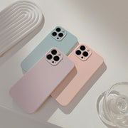 iPhoneケース スマホカバー iPhoneカバー 携帯ケース ツヤあり 傷防止 落下防止 シンプル 無地 単色 おしゃれ かわいい 大人可愛い 女性 パステルカラー アイフォン アイフォーン スマートフォン