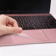 MacBook用保護フィルム トラックパッド用 タッチパッド専用 マックブック 指紋防止 防塵 傷防止 透明 クリア プロテクター