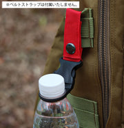 ペットボトルホルダー アウトドア用品 ボトルホルダー ワンタッチバックル 簡単着脱 ベルト取付 サバイバルゲーム サバゲ― ハイキング 登山 レジャー ウォーキング キャンプ 遠足 スポーツ観戦 簡単 便利