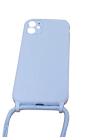 iPhone用ケース iPhone用カバー スマホケース スマホカバー ショルダーストラップ付き 首掛け 肩掛け スマホホルダー 背面保護 傷予防 落下防止 アイフォン用ケース ソフト 柔らかい シンプル 持ち運び便利 保護カバー