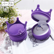 アクセサリーケース 王冠型 リングケース 指輪入れ ジュエリーボックス アクセサリーボックス クラウン ギフト プレゼント 贈り物 おしゃれ かわいい アクセサリー収納 クリスマス 誕生日 記念日