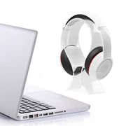 ヘッドホンスタンド ヘッドホンホルダー オメガ型 Ω型 幅広 倒れない 劣化予防 ヘッドホンアクセサリー イヤーマフスタンド ディスプレイ 展示 インテリア 在宅 テレワーク 便利