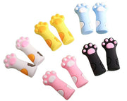 消しゴム 肉球型 5色セット 5個セット キッズ 子供 女の子 文房具 文具 筆記用具 ステーショナリー 猫の手 ネコ 可愛い 小学生 中学生 高校生 子ども