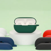 Bang & Olufsen Beoplay EX 用 ケースカバー ワイヤレスイヤホンケースカバー イヤホン用アクセサリー 充電ケースカバー シリコン 保護ケース 無地 シンプル ブラック ホワイト