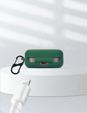 Bang & Olufsen Beoplay EX 用 ケースカバー ワイヤレスイヤホンケースカバー イヤホン用アクセサリー 充電ケースカバー シリコン 保護ケース 無地 シンプル ブラック ホワイト