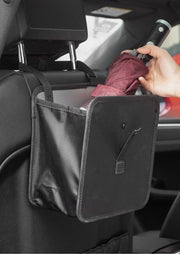 シートポケット 車内収納 ポケット収納 収納袋 カー用品 カーシート用 車用品 小物入れ 吊り下げ 防水 簡単取り付け ヘッドレスト装着 ゴミ入れ ゴミ箱
