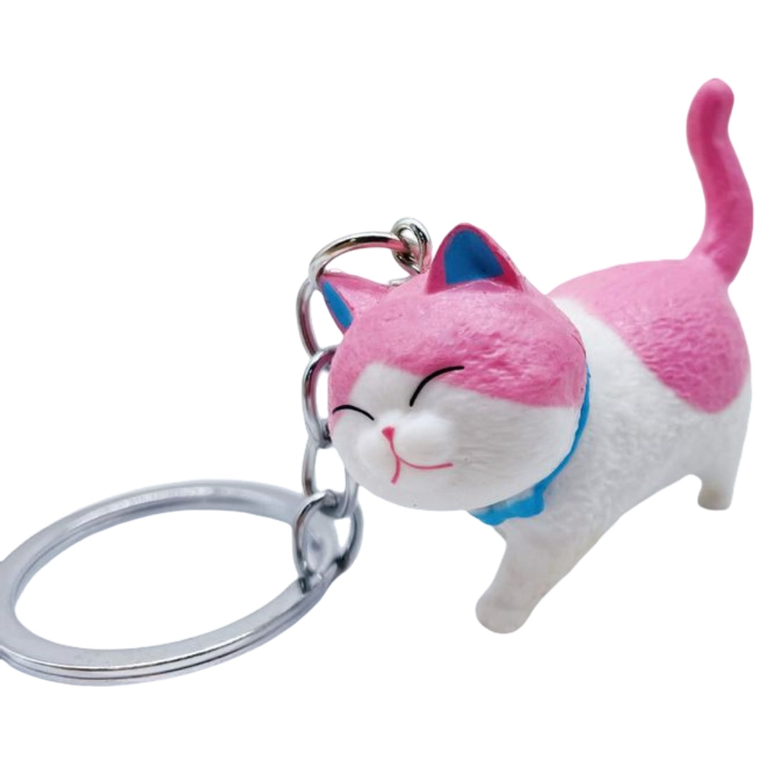 キーホルダー キーリング バッグチャーム 猫 ネコ ねこ キャット かわいい 可愛い キュート プレゼント ギフト 景品 賞品
