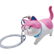 キーホルダー キーリング バッグチャーム 猫 ネコ ねこ キャット かわいい 可愛い キュート プレゼント ギフト 景品 賞品