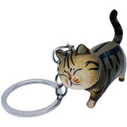 キーホルダー キーリング バッグチャーム 猫 ネコ ねこ キャット かわいい 可愛い キュート プレゼント ギフト 景品 賞品