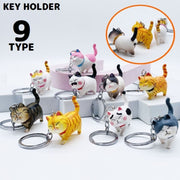キーホルダー キーリング バッグチャーム 猫 ネコ ねこ キャット かわいい 可愛い キュート プレゼント ギフト 景品 賞品