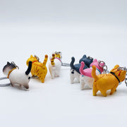 キーホルダー キーリング バッグチャーム 猫 ネコ ねこ キャット かわいい 可愛い キュート プレゼント ギフト 景品 賞品