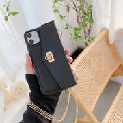 iPhoneケース スマホケース iPhoneカバー スマホカバー ショルダーストラップ付き チェーン スマホアクセサリー カードポケット フェイクレザー レディース かわいい おしゃれ