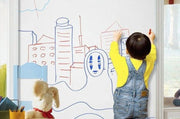 ホワイトボードシート ウォールステッカー 60cm 200cm 落書き お絵描き 書き込み 消せる 子供部屋 会議 勉強 プレゼン オフィス ミーティングルーム 学習塾 会議室 メッセージボード 幼稚園 キッズルーム 学校 壁面装飾 室内装飾 インテリア雑貨 壁紙シール 壁ステッカー 模様替え DIY 壁飾り パーティー イベント