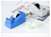 テープカッター 18mm ミニ セロハンテープ テープホルダー セロテープ 定番 シンプル ベーシック ミニテープカッター 文房具 学生 お道具箱 持ち運び ポータブル