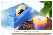 テープカッター 18mm ミニ セロハンテープ テープホルダー セロテープ 定番 シンプル ベーシック ミニテープカッター 文房具 学生 お道具箱 持ち運び ポータブル