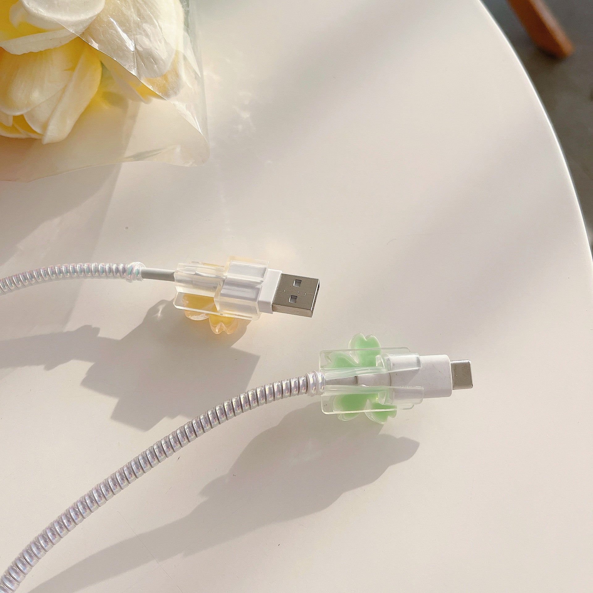 ケーブル保護カバー プロテクター 断線防止 保護カバー USBケーブル 充電器アクセサリー 商品画像4