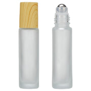 アトマイザー ロールオン 詰め替え容器 10ml ミニボトル クリアボトル 半透明 塗るタイプ 香水 持ち歩き 携帯用 旅行 アロマオイル