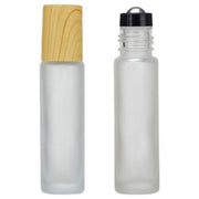 アトマイザー ロールオン 詰め替え容器 10ml ミニボトル クリアボトル 半透明 塗るタイプ 香水 持ち歩き 携帯用 旅行 アロマオイル