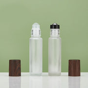 アトマイザー ロールオン 詰め替え容器 10ml ミニボトル クリアボトル 半透明 塗るタイプ 香水 持ち歩き 携帯用 旅行 アロマオイル