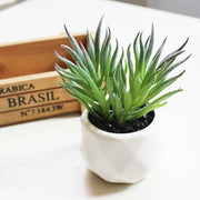 フェイクグリーン 単品 鉢植え 造花 人工多肉植物 ミニ コンパクト 人工観葉植物 インテリア グリーン プランツ リーフ 手入れ不要 アーティフィシャルグリーン 手軽 おしゃれ 装飾小物