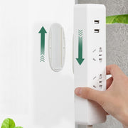 電源タップホルダー 壁掛け収納 リモコンホルダー ルーターホルダー 目立たない シール式 壁に傷をつけない 頑丈 しっかり固定 落ちない 便利