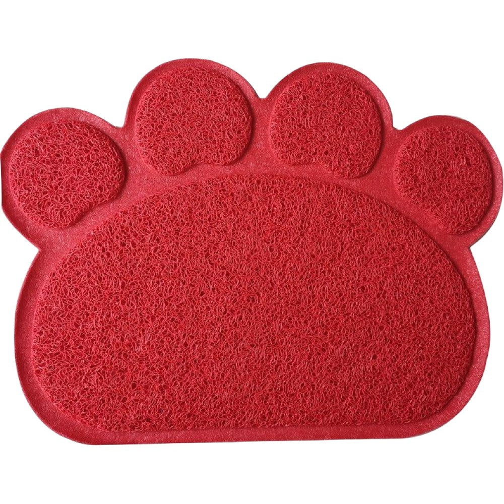 砂取りマット 猫用 ペット用品 トイレマット ネコ 滑り止め付き 肉球 砂落とし 猫砂シート 猫砂キャッチャー かわいい おしゃれ ランチョンマット 便利 犬 水洗い可能 動物 猫グッズ