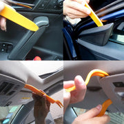 内張りはがし ドライバー付き 5点セット パネル取り外し 内装はがし工具 車用工具 修理 ガレージ用品 車用工具 内装 外装 剥がし 取付 取り付け インパネ グリップ ナビ スピーカー DIY 便利 コンパクト