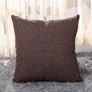 クッションカバー カバーのみ 単品 正方形 40cm 45cm 通年 夏 春 秋 インテリア雑貨 四角 スクエア 無地 シンプル カラバリ豊富 カジュアル おしゃれ