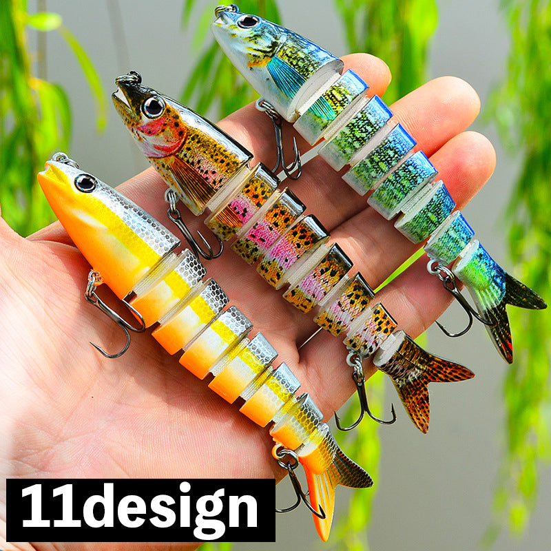 ハードルアー ミノープラグ ペンシルベイト ジョイントミノー 単品 1個 ハードベイト ジョイントベイト 13.3cm 19g 疑似餌 多関節 トリプルフック 釣り用品 釣具 フィッシング つり 釣り餌 海釣り 川釣り