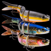 ハードルアー ミノープラグ ペンシルベイト ジョイントミノー 単品 1個 ハードベイト ジョイントベイト 13.3cm 19g 疑似餌 多関節 トリプルフック 釣り用品 釣具 フィッシング つり 釣り餌 海釣り 川釣り