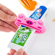 チューブ絞り器 押出器 チューブリンガー スクイーザー ホルダー アニマル 動物 可愛い 歯磨き粉 軟膏 絵の具 ハンドクリーム 化粧品 洗顔料