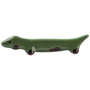 箸置き 1個 単品 カトラリー用品 陶器 セラミック 犬モチーフ ダックスフント かわいい 可愛い おしゃれ 食事会 おもてなし ベージュ 黒 白 茶