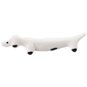 箸置き 1個 単品 カトラリー用品 陶器 セラミック 犬モチーフ ダックスフント かわいい 可愛い おしゃれ 食事会 おもてなし ベージュ 黒 白 茶