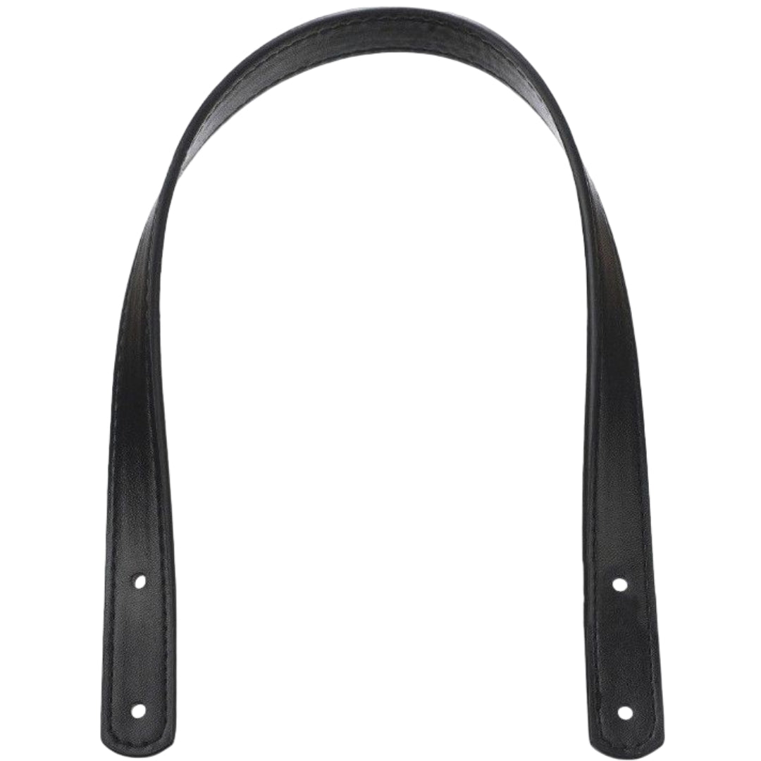 ストラップ トートバッグ用 カシメ用2つ穴 持ち手 ハンドル かばん 45cm PUレザー ショルダー 手提げ 修理 交換 付け替え