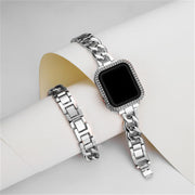 アップルウォッチバンド レディース 腕時計ベルト AppleWatchバンド 交換ベルト 38mm 40mm 42mm 44mm チェーン かわいい ビジネス おしゃれ