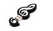 USBメモリ 32GB フラッシュメモリー USBドライブ USBメモリー ト音記号 音符 楽器 ピアノ 鍵盤 音楽デザイン USB2.0 TypeA キャップ敷き おしゃれ 可愛い データ保存 ギフト プレゼント 贈り物