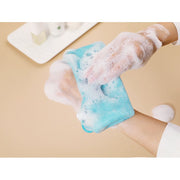 泡立てネット 2個セット 洗顔ネット 紐付き 巾着タイプ 石鹸ネット 石けん ソープ 洗顔グッズ 引っ掛け 吊り下げ 使いやすい 浴室 洗面所