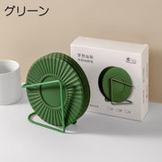 コースタースタンド コースターホルダー 立てて収納 コースター収納 シンプル 無地 便利 キッチン用品 インテリア 日用雑貨
