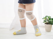 ベビー用ひざ当て 赤ちゃん ニーパット 膝当て 膝用サポーター 滑り止め付き ロゴ 歩行練習 ハイハイ 子供用 男の子 女の子 かわいい 柔がい 出産準備 出産祝い ギフト