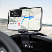 車用スマホホルダー カー用品 車載 スマホスタンド 携帯ホルダー クリップ 挟む ダッシュボード サンバイザー 360度回転 角度調整可能 簡単取り付け iPhone Galaxy シンプル カーアクセサリー