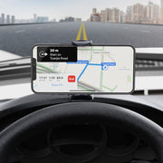 車用スマホホルダー カー用品 車載 スマホスタンド 携帯ホルダー クリップ 挟む ダッシュボード サンバイザー 360度回転 角度調整可能 簡単取り付け iPhone Galaxy シンプル カーアクセサリー