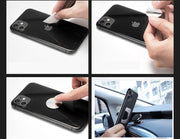 車載スマホホルダー マグネット 磁石 固定 携帯ホルダー 車内 車用品 カーアクセサリー シンプル かっこいい スタイリッシュ