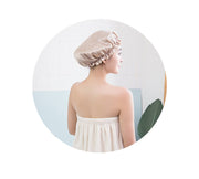 シャワーキャップ ヘアキャップ バスキャップ 浴用帽子 大人用 バス用品 お風呂 入浴 洗顔 防水 おしゃれ かわいい フリル ゴム 無地 単色
