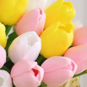造花 単品 お花 アートフラワー ブーケ アレンジメント チューリップ 枯れない イミテーションフラワー ギフト 贈り物 インテリア