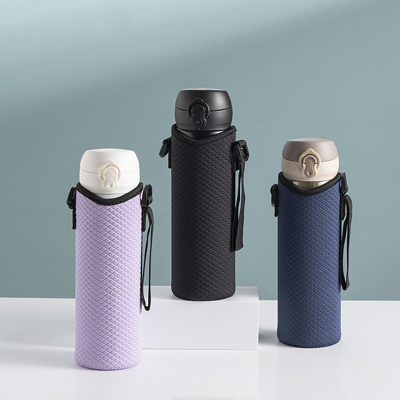 水筒カバー ボトルカバー 肩掛け ストラップ付き ひも付き 2way 商品画像4